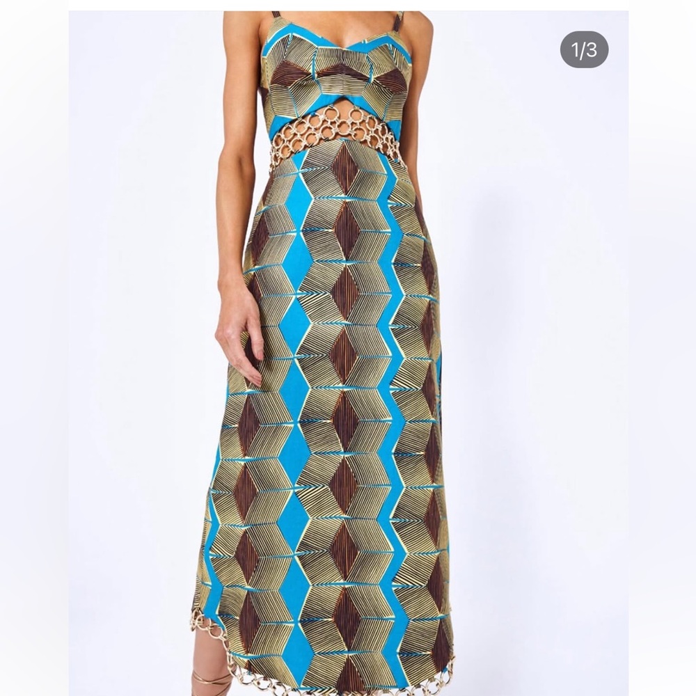 Alexis- Sky Dress